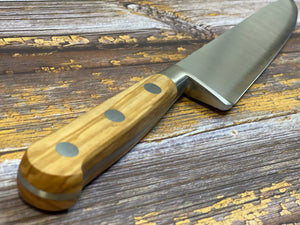 K Sabatier Chef Knife 200mm - HIGH CARBON STEEL - OLIVE WOOD HANDLE
