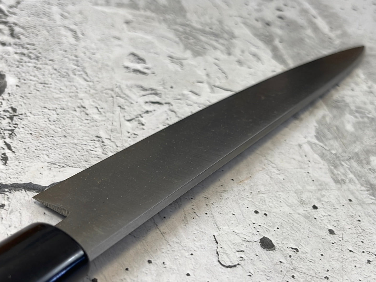 Vintage Japanese Yanagiba Knife 200mm Made in Japan 🇯🇵 Carbon Steel 846