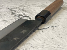 Load image into Gallery viewer, Yoshimune Gyuto Kurouchi 240 mm (9.4 in) Aogami (Blue) #2 Double-Bevel