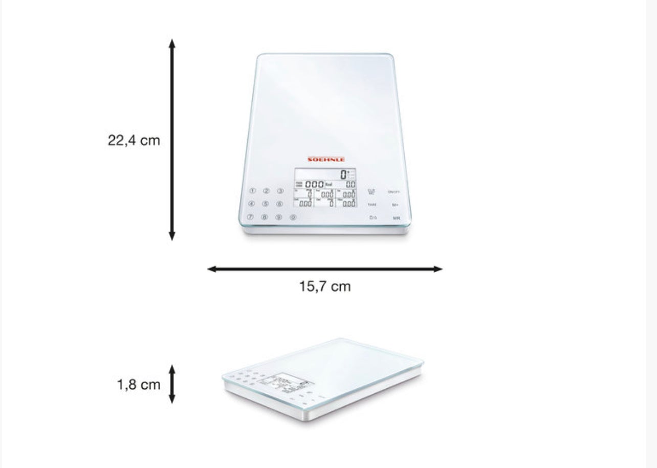 Soehnle Food Control Easy Kitchen Scale