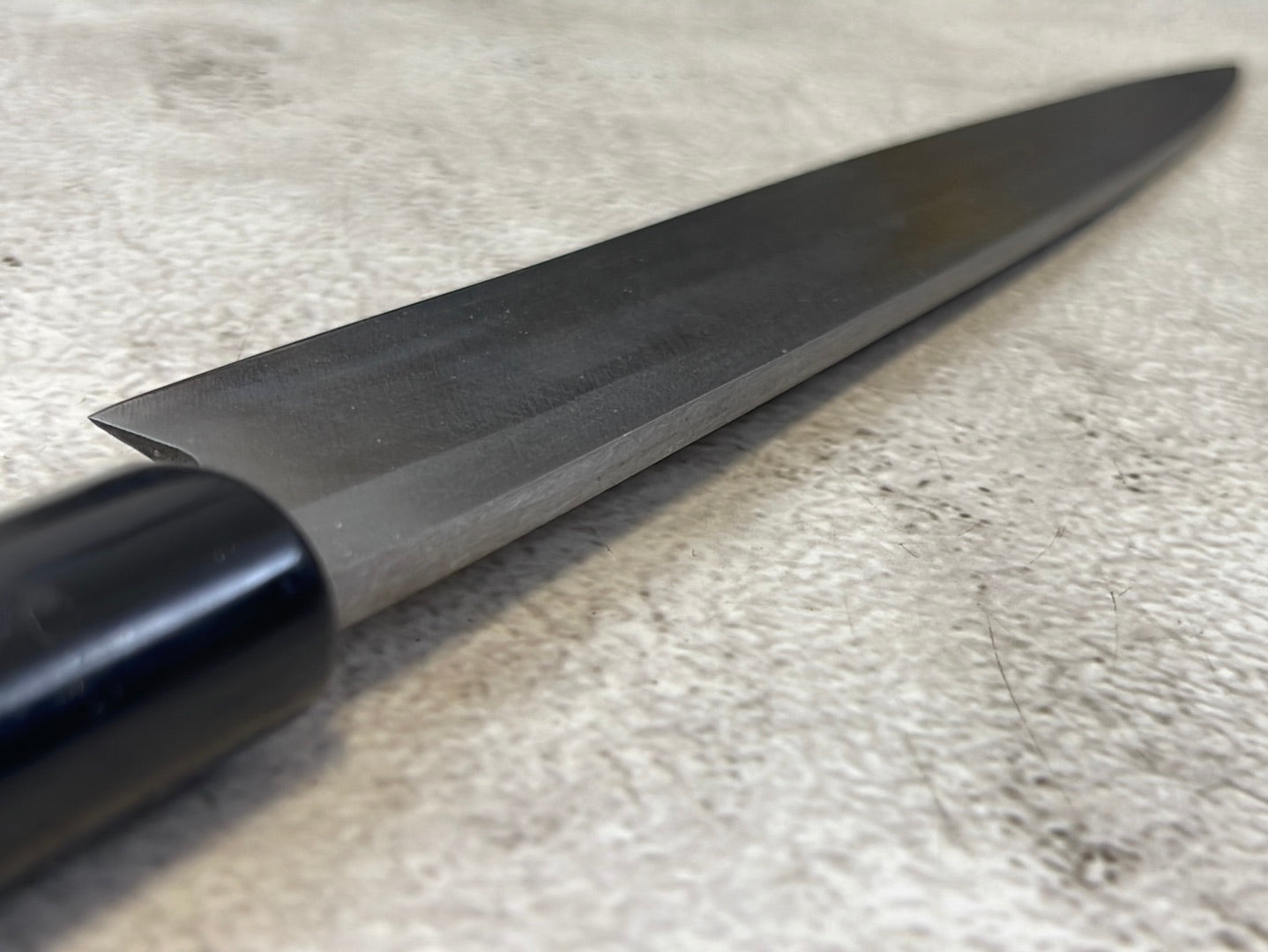 Vintage Japanese Yanagiba Knife 200mm Carbon Steel Made in Japan 1093