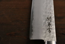 Load image into Gallery viewer, Kanetsune VG1 Hammered Santoku Japanese Knife 165mm Mahogany Handle