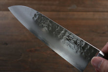 Load image into Gallery viewer, Kanetsune VG1 Hammered Santoku Japanese Knife 165mm Mahogany Handle