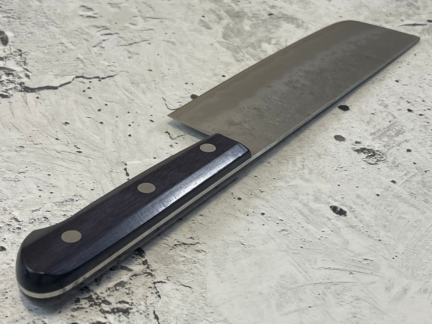 Tsunehisa G3 Nashiji Purple Nakiri 170mm - Made in Japan 🇯🇵