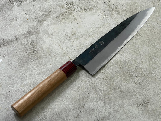 Muneishi Aogami 2 Iron Clad Gyuto 240mm Kurouchi Finish