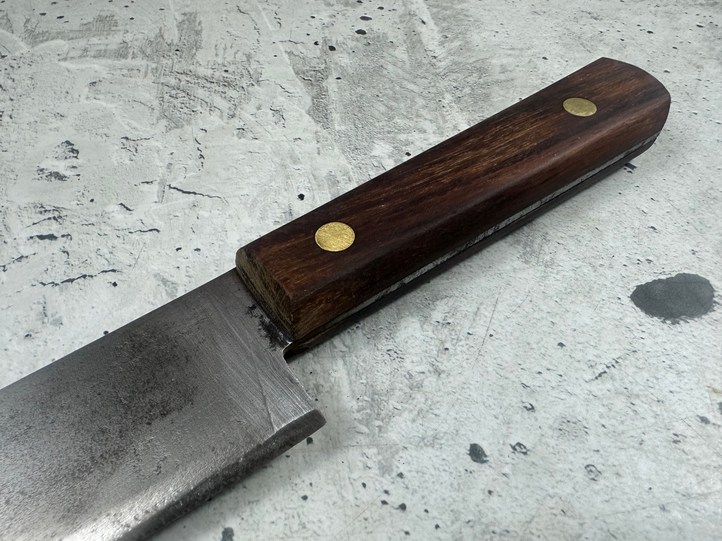 Vintage Japanese Gyuto Knife 210mm Carbon Steel Japan 2012