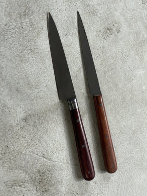 Vintage French Paring Knife Set 2x Made in France 🇫🇷 1947