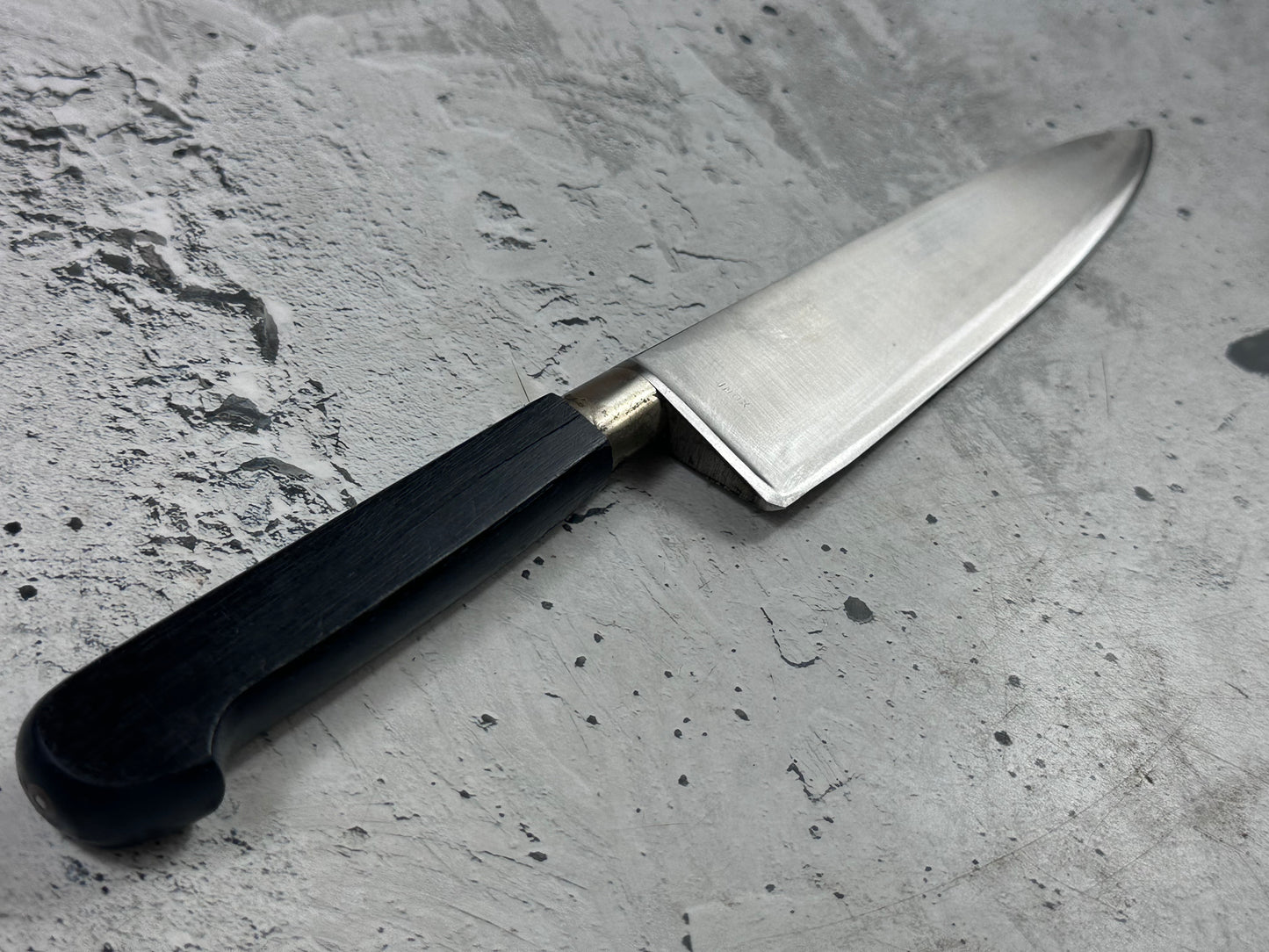 Vintage Sabatier Nogent Chef Knife 170mm Inox Steel Wood Handle 2189