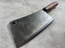Load image into Gallery viewer, Vintage Seelbach Butcher Cleaver Knife 200mm Carbon Steel Blade Made in Germany 🇩🇪 1944