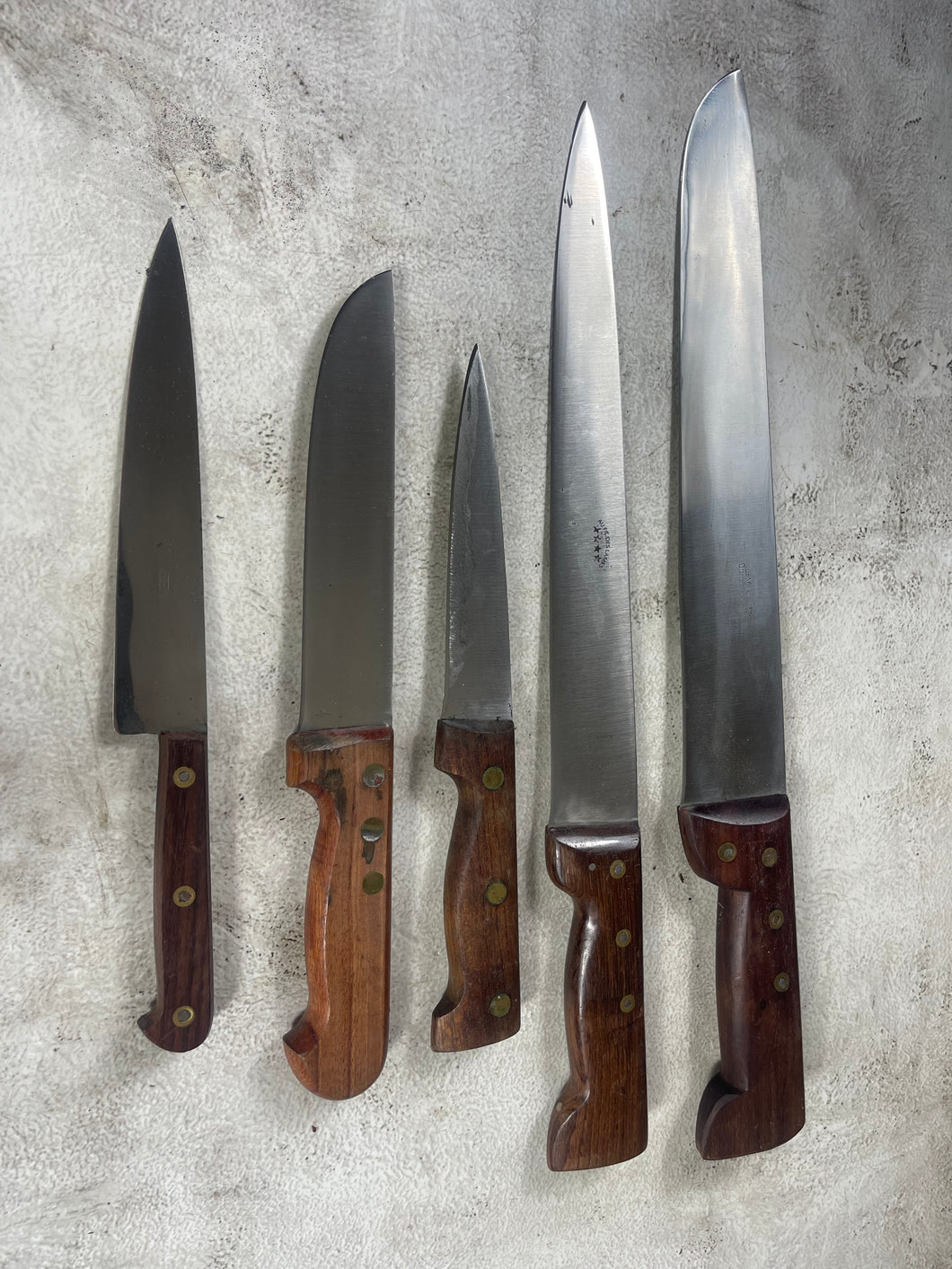 Vintage French Knife Set 5x Made in France 🇫🇷 1985