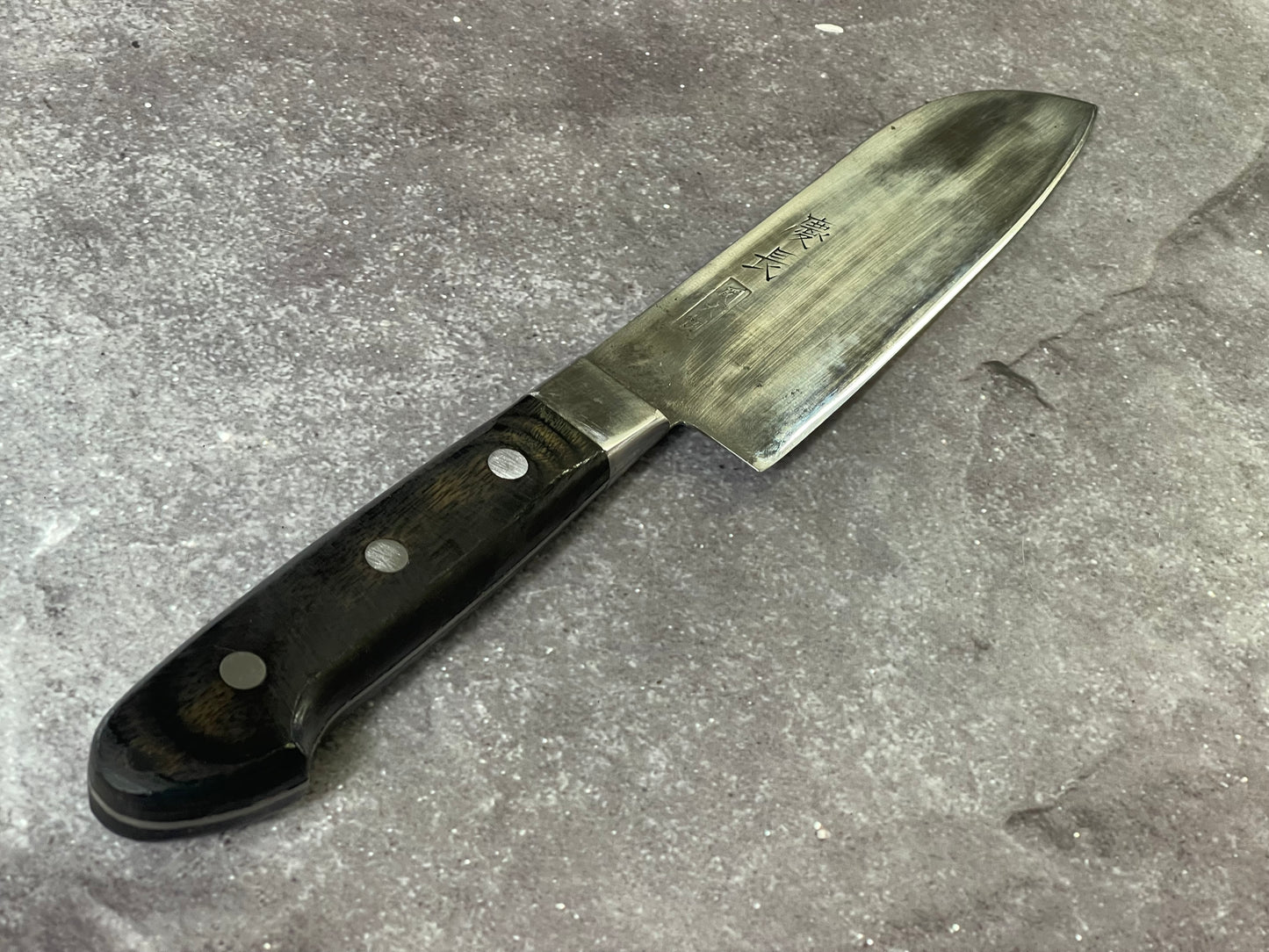 Vintage Japanese Santoku Knife 140mm Made in Japan 🇯🇵 1658