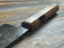 Load image into Gallery viewer, HG Blade Nakiri Knife 180mm Kurouchi Finish 1084 High Carbon Steel (2025)