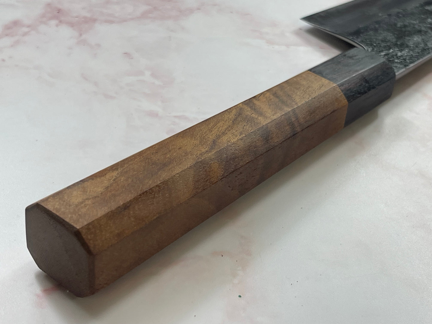 Gyuto 230mm Kurouchi Jatiwood and Rosewood Timber Handle