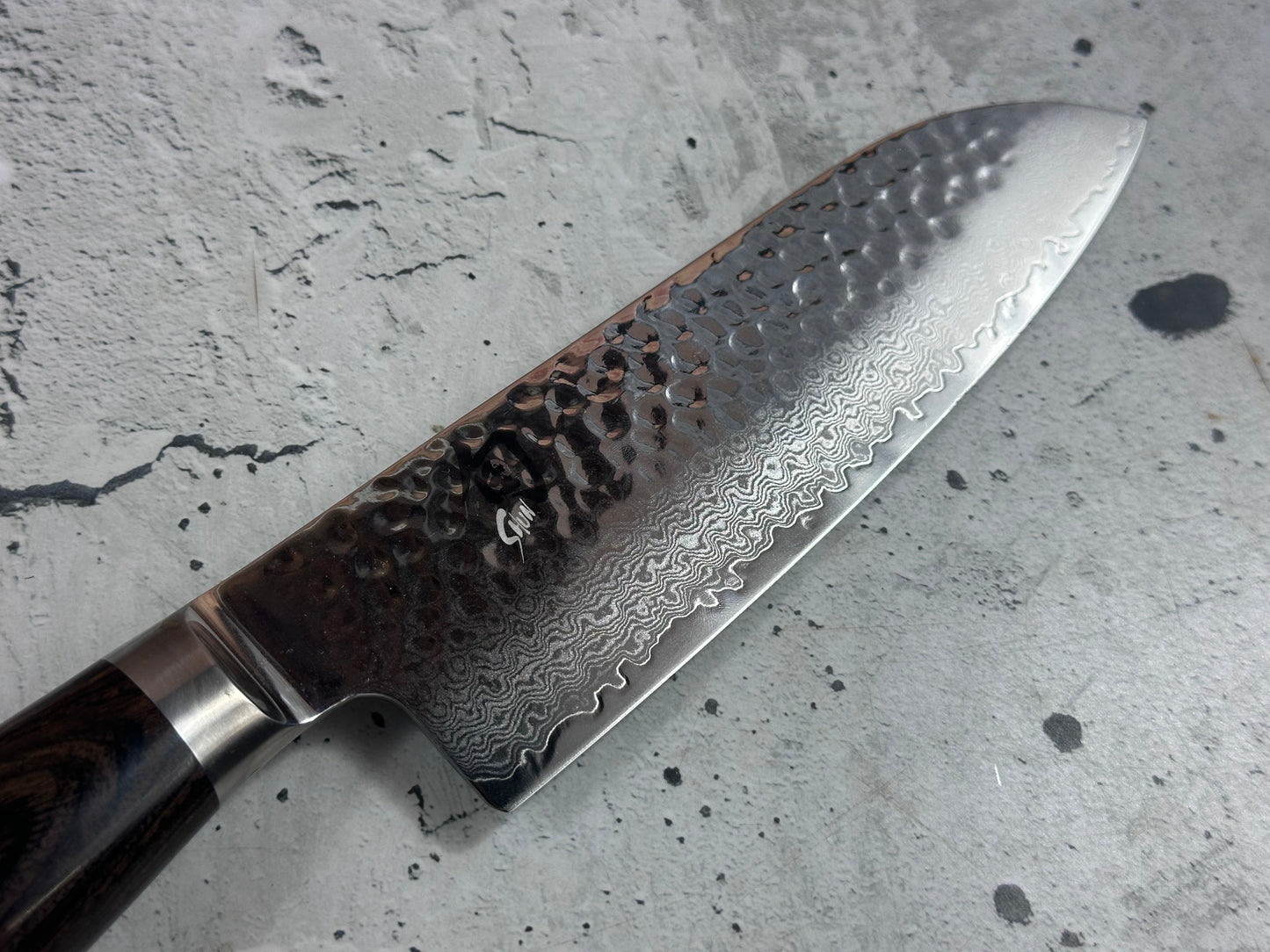 Second Hand Never used Shun Premier Santoku Knife 2059