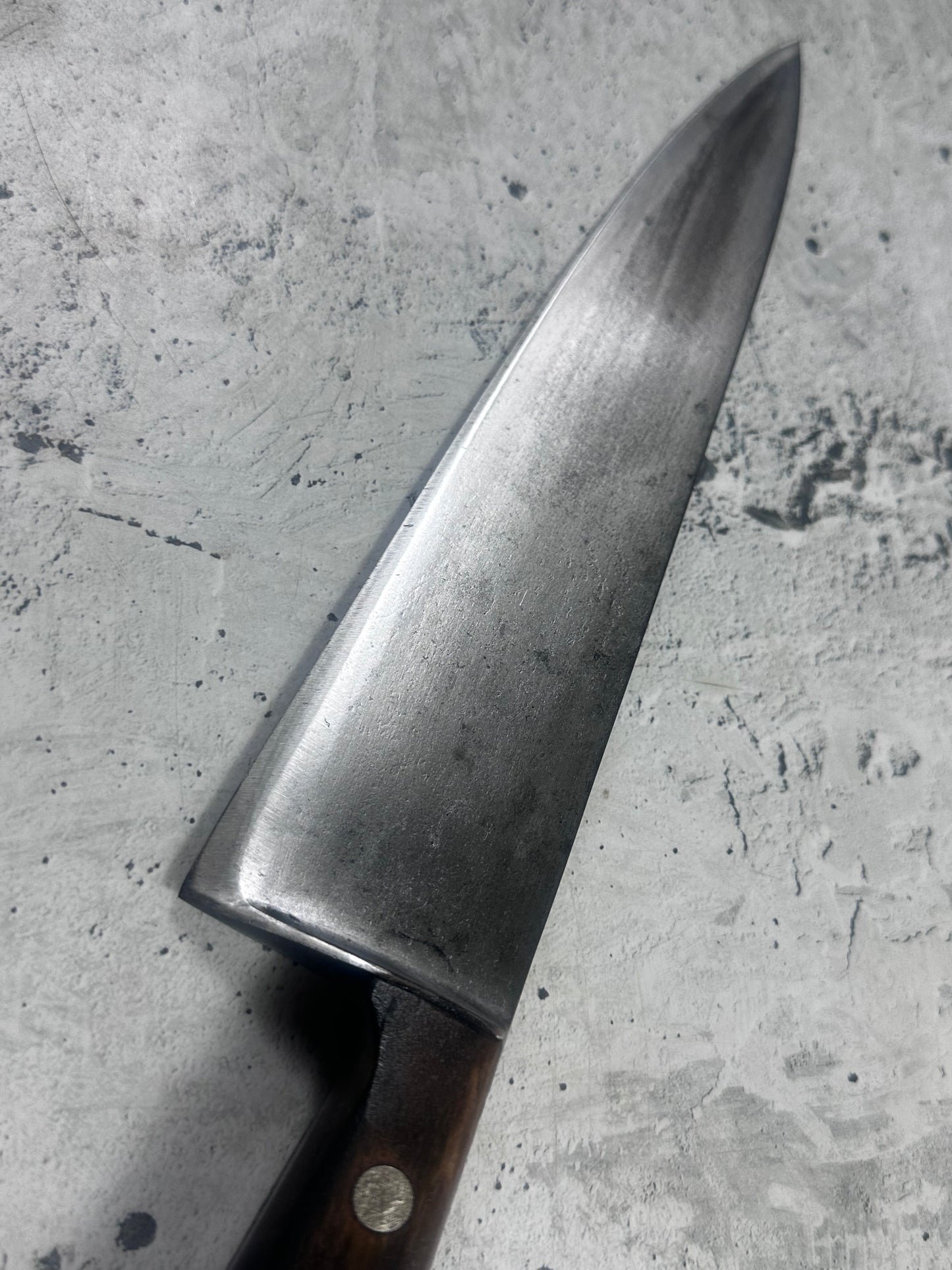 Vintage Dexter Chef Knife 260mm Carbon Steel Made in USA 2112
