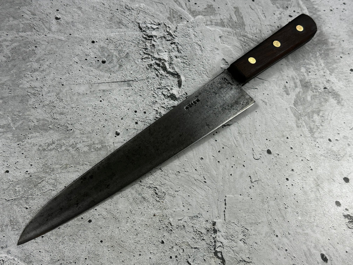 Vintage Masakane SK Carbon Steel Gyuto Knife 240mm 2329