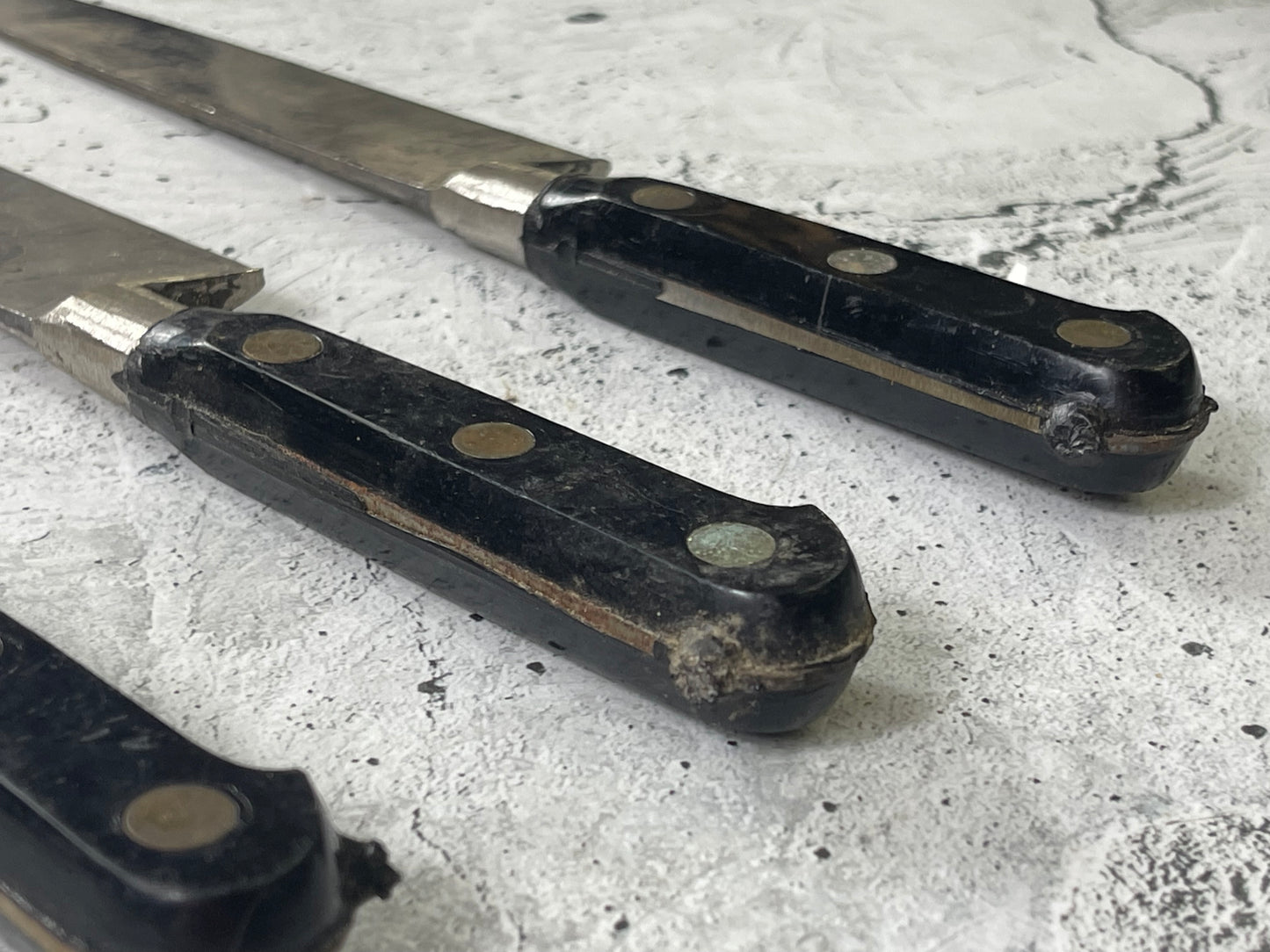 Knife Set Project unfinished French Sabatier Knife Set 3x Made In France 🇫🇷 1541
