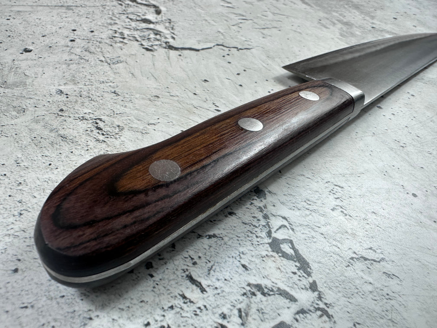 Vintage Sakai Ryujin Gyuto Knife 180mm Carbon Steel 2154