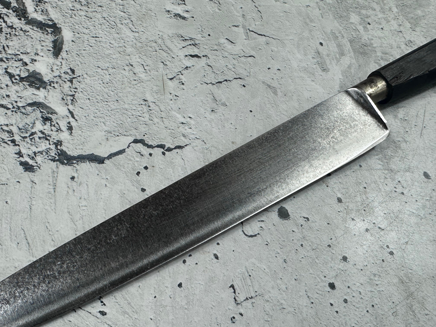 Vintage Sabatier Nogent Flexible Slicing Knife 200mm Carbon Steel 2184