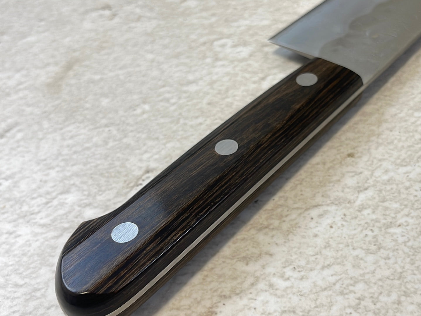 Tsunehisa G3 Nashiji Brown Gyuto 210mm - Made in Japan 🇯🇵