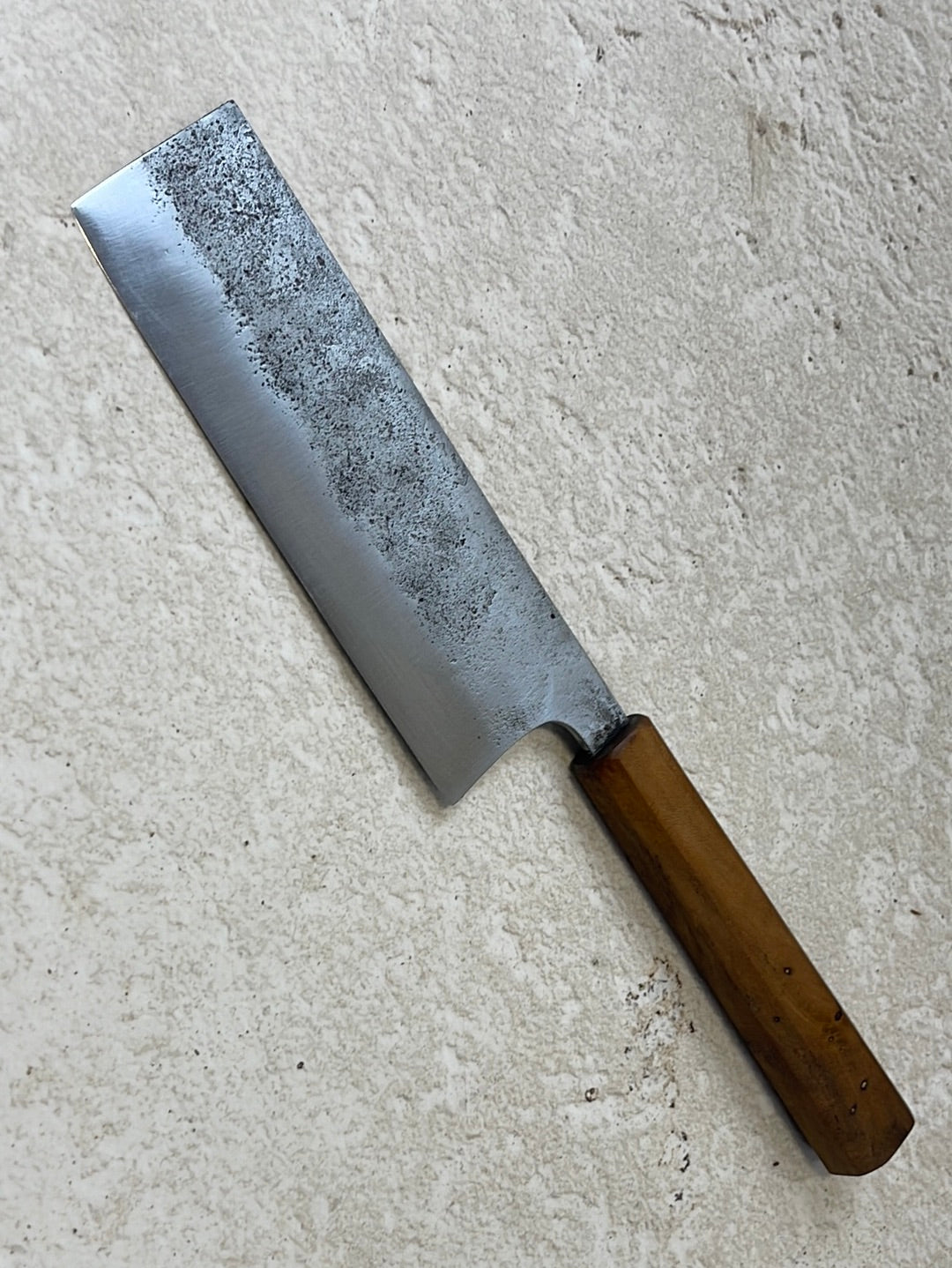 Nakiri 150mm Nashiji Jatiwood Timber Handle