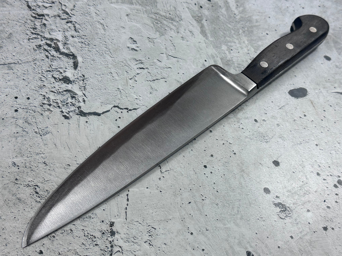Vintage J. A. Henckels Friodur Chef Knife 210mm High Carbon Steel Made in Germany 2114