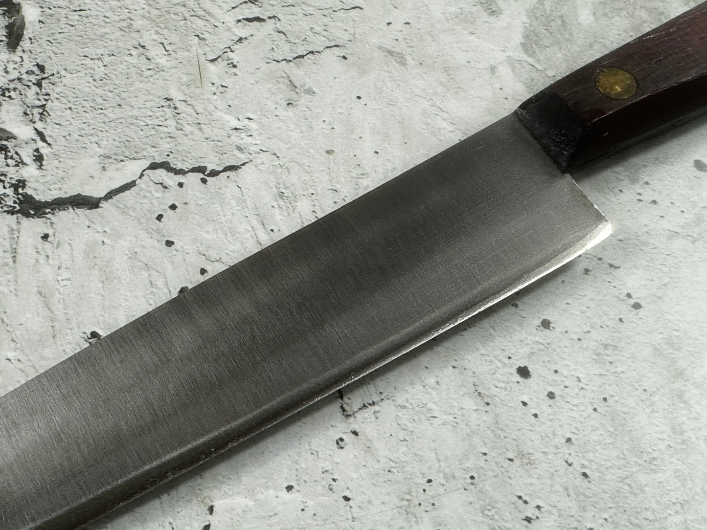 Vintage French Chef Knife 200mm High Carbon Steel Made in France 2034