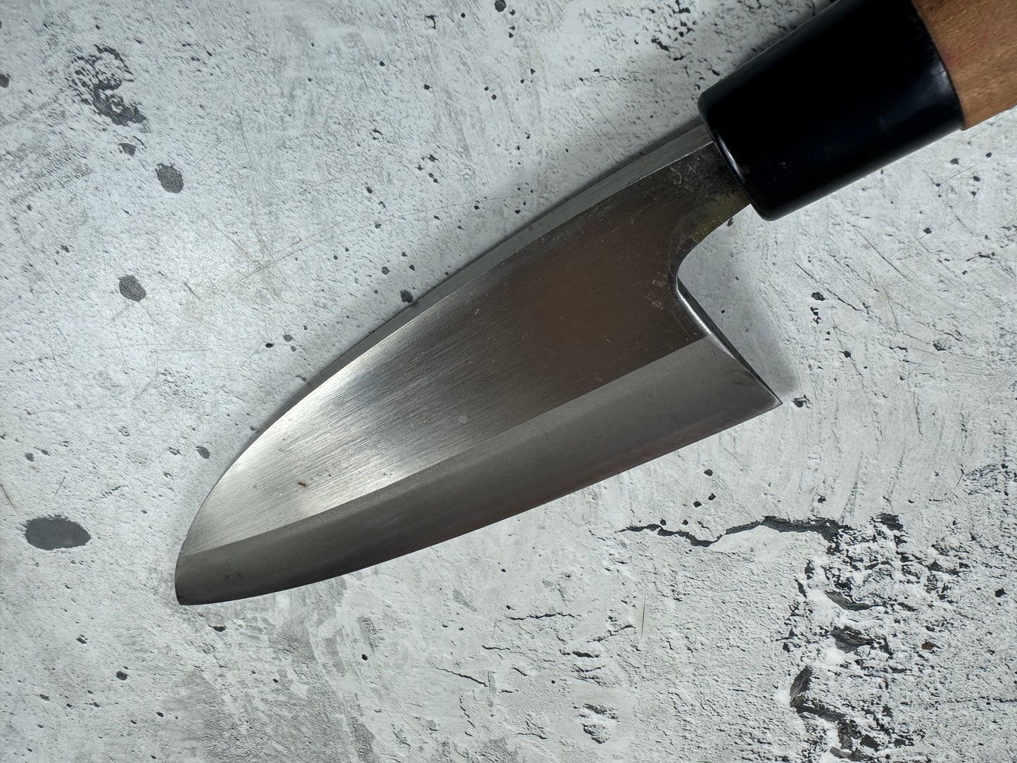 Vintage Tosa Kanetsugu Deba Knife 170mm Carbon Steel 2163