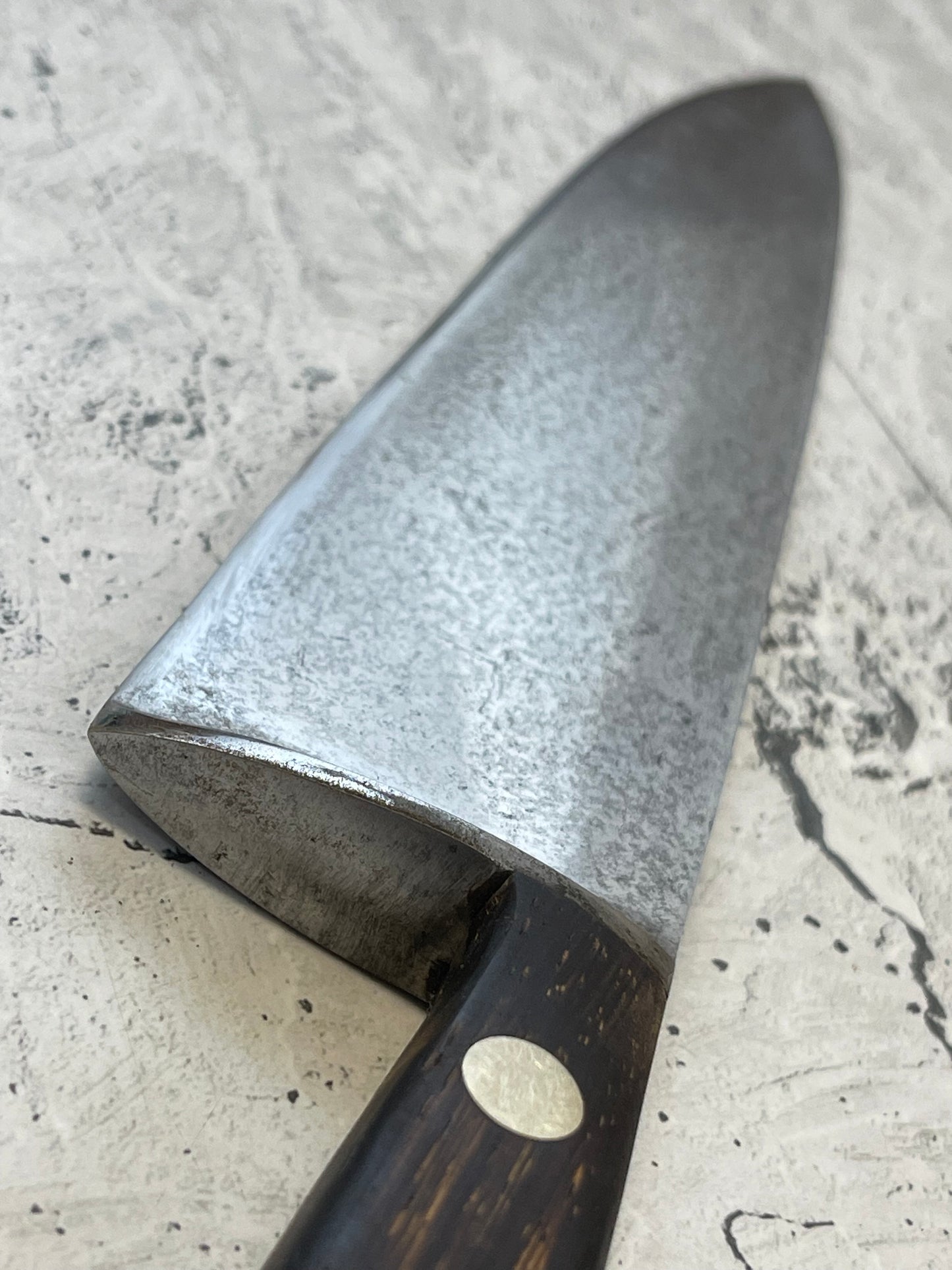 Vintage Dexter Chef Knife 240mm Carbon Steel Made in USA  🇺🇸 1484