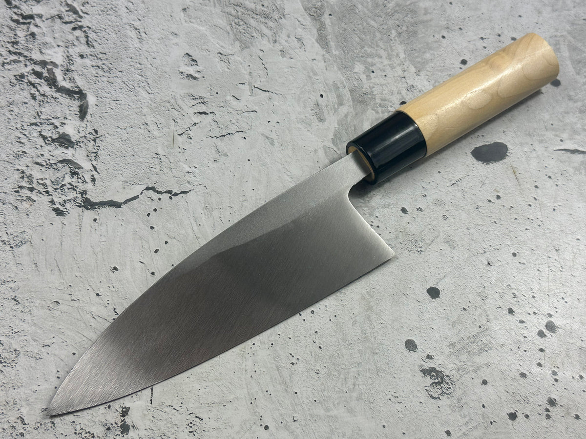 Vintage Seki Magoroku Carbon Steel Deba Knife 150mm 2352