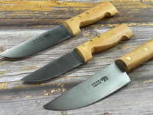 Load image into Gallery viewer, Vintage Sabatier Butcher Knife Set 3x Made in France 🇫🇷 1960