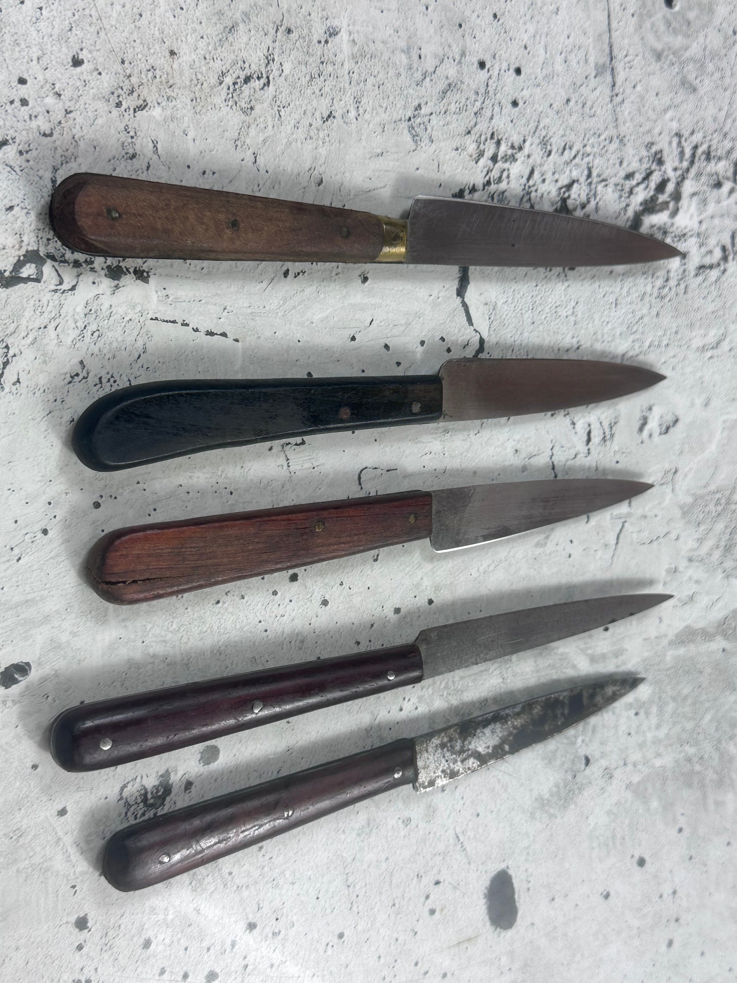 Vintage French Paring Knife Set x Made in France 2056