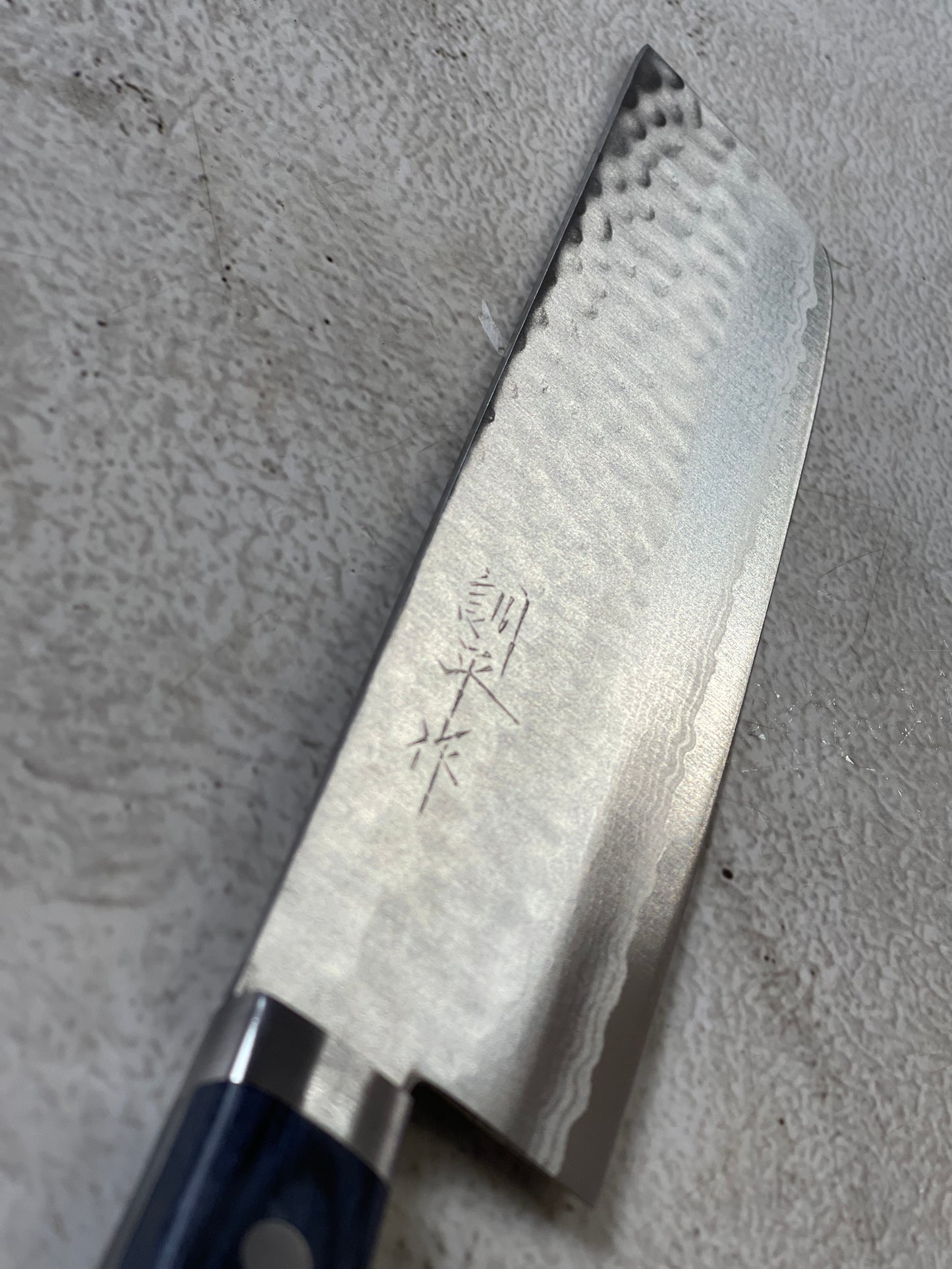 Masutani Kokuryu Usuba 160mm Blue Pakkawood Handle