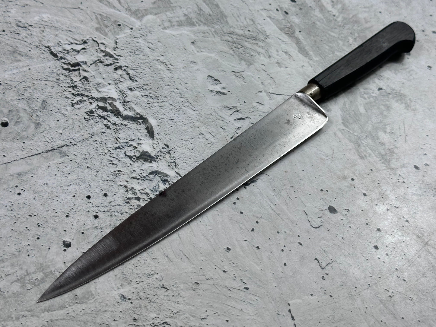 Vintage Sabatier Nogent Flexible Slicing Knife 200mm Carbon Steel 2183