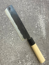 Load image into Gallery viewer, Used Nakiri Knife 140mm - Carbon Steel Made In Japan 🇯🇵 620
