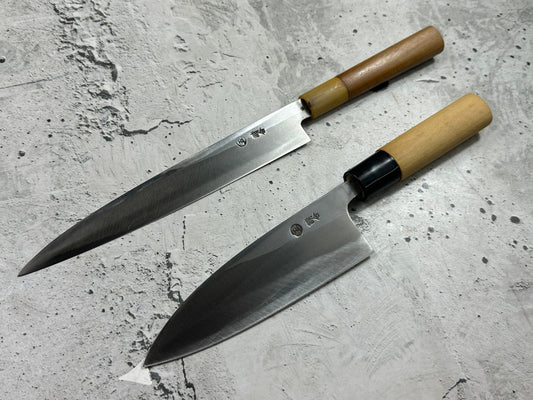 Vintage Marugo Yanagiba & Deba Knife Set 2342