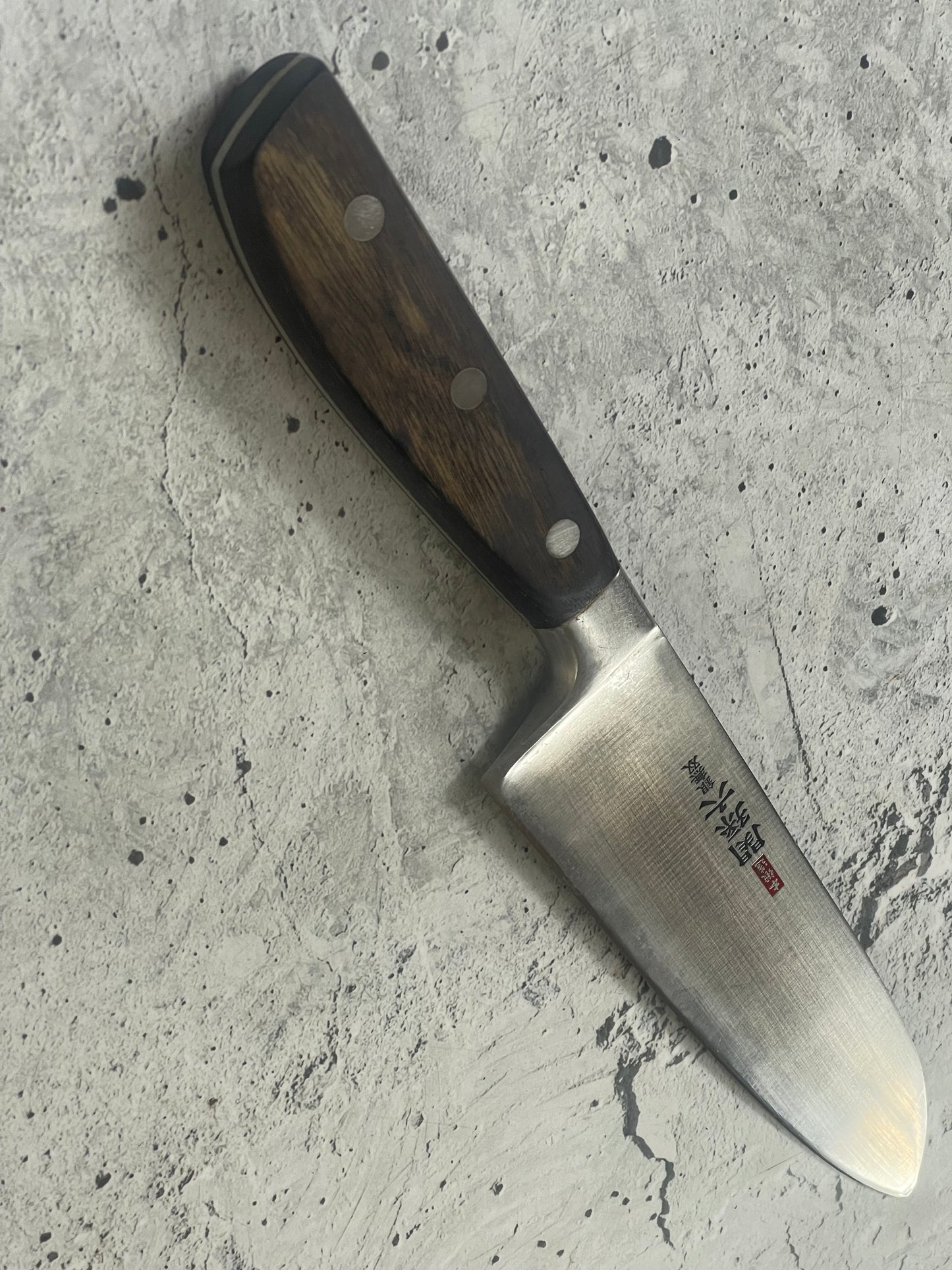 Vintage Japanese Santoku Knife 180mm Made in Japan 🇯🇵 1570