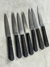 Load image into Gallery viewer, Vintage Sabatier Paring Knife Set 7x Made in France 🇫🇷 1917