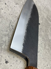 Load image into Gallery viewer, Santoku 150mm  Stainless K110 Rosewood and Amboyna Burl Timber Handle