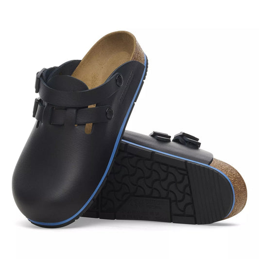 Birkenstock Kay Pro PU Coated Natural Leather Clog Chef Shoes