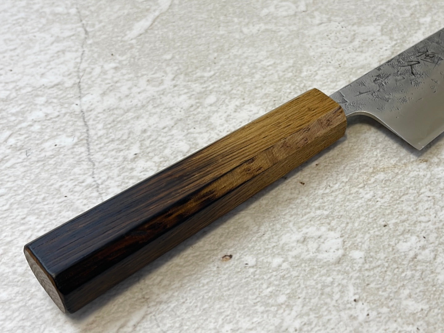 Tsunehisa SLD Washiji KOY Gyuto Knife 240mm - Made in Japan 🇯🇵 Oak Yaki Handle