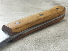 Load image into Gallery viewer, Vintage Butchers Foster Bros Cleaver Knife 160mm Made in USA 🇺🇸 Carbon Steel 1894