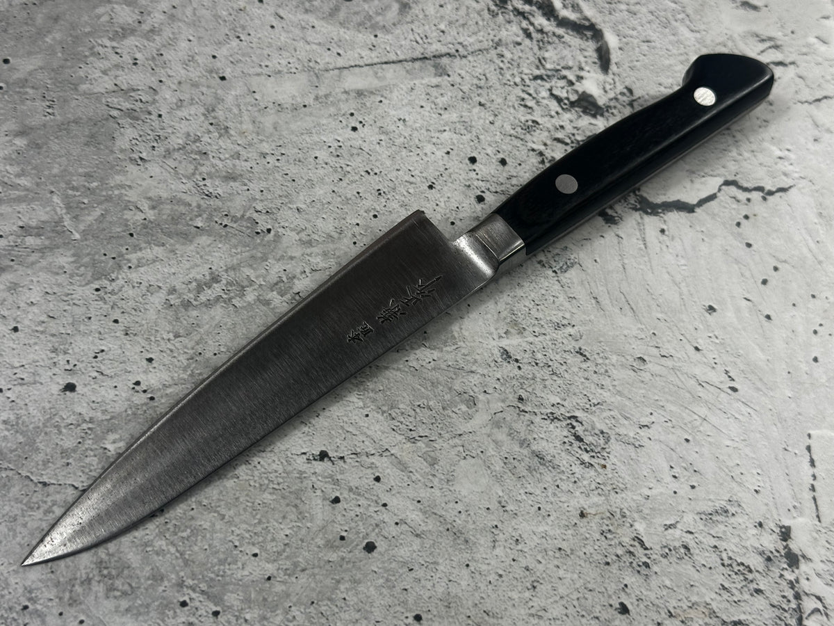 Vintage Kanemasa Cutlery Petty Knife 120mm Carbon Steel 2294