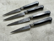 Load image into Gallery viewer, French Knife Set 3x Carbon Steel POM Handles Made in France 🇫🇷 1951