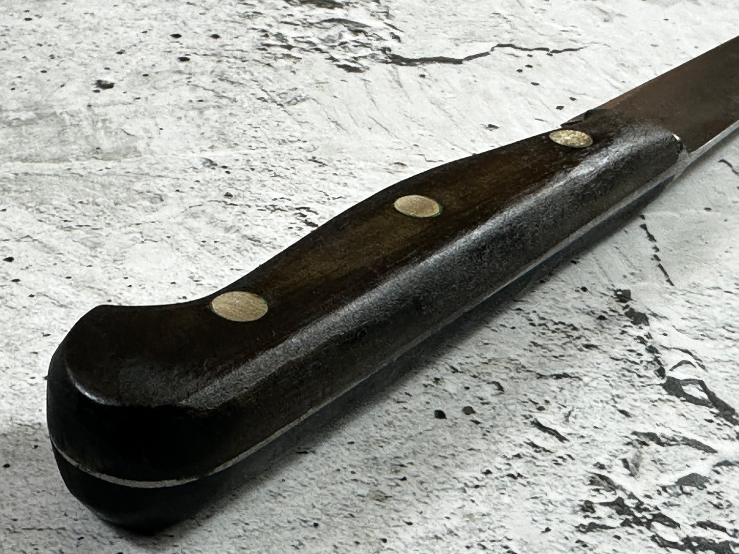 Vintage Gustav Emil Ern Fillet Flexible Knife 260mm Made in German Cabon steel 2005