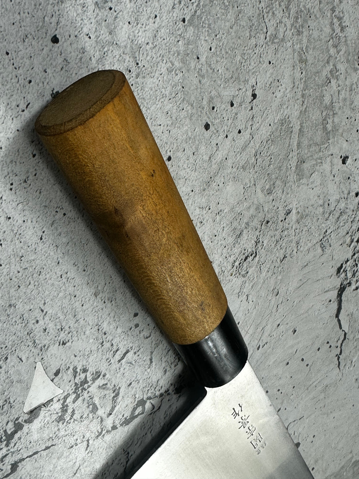 Vintage Munekage Saku Stainless Chinese Cleaver 180mm 2325
