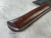 Load image into Gallery viewer, Premium Vintage Foster Bros Butcher Cleaver Knife 230mm Carbon Steel Blade Made in USA 🇺🇸