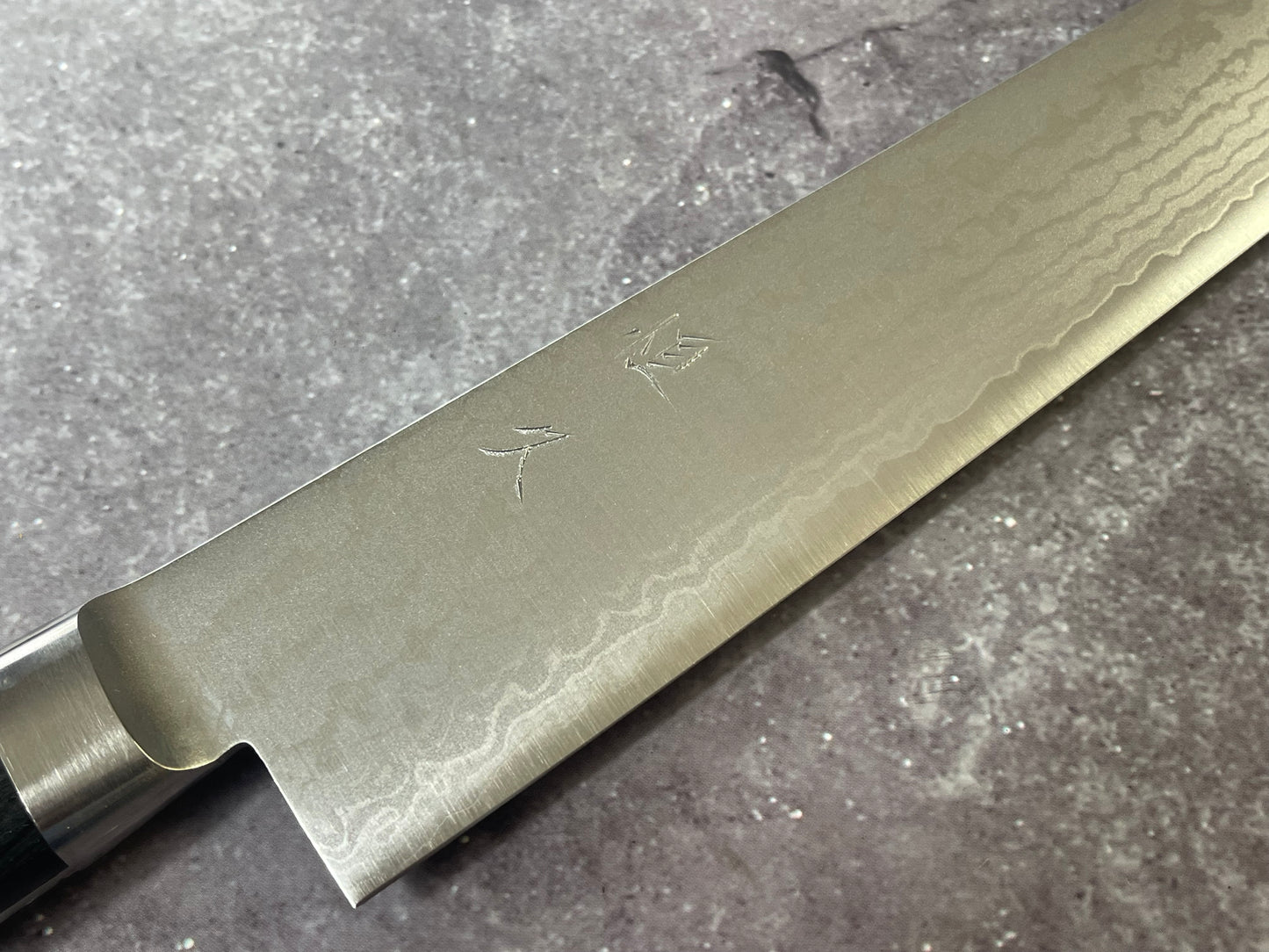 Tsunehisa VG-10 Damascus Sujihiki 270mm Oak Handle Made in Japan 🇯🇵
