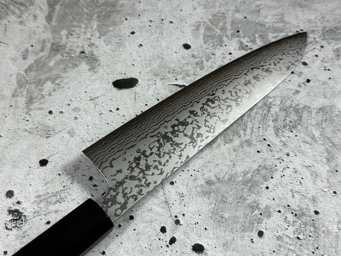 Makoto Kurosaki VG7 Damascus Gyuto Knife 210mm
