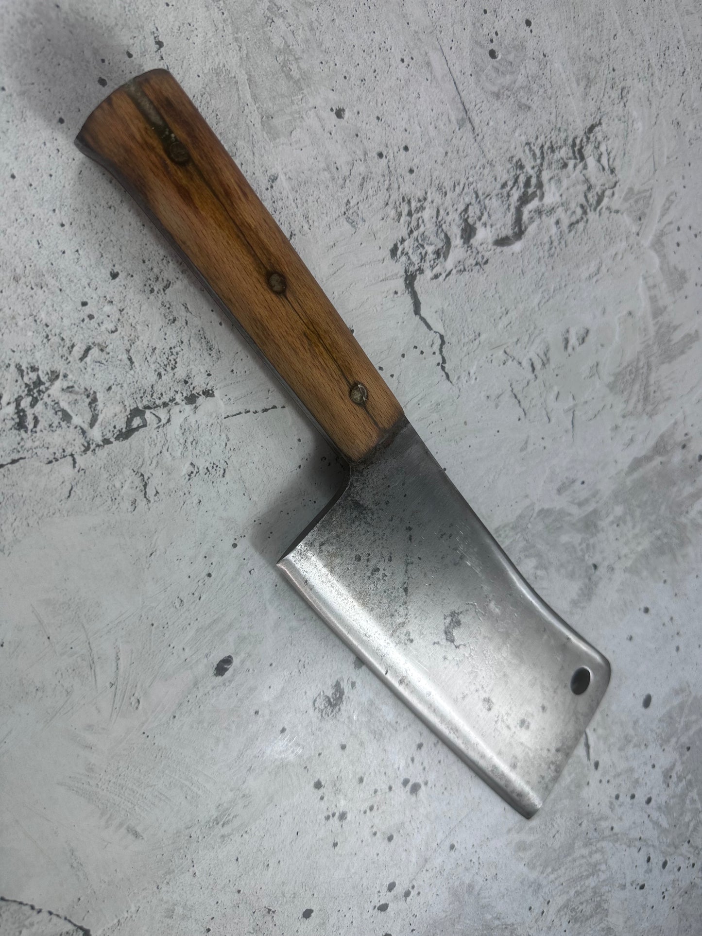 Vintage Gustav Emil Ern Cleaver Knife 180mm Made in German 2023